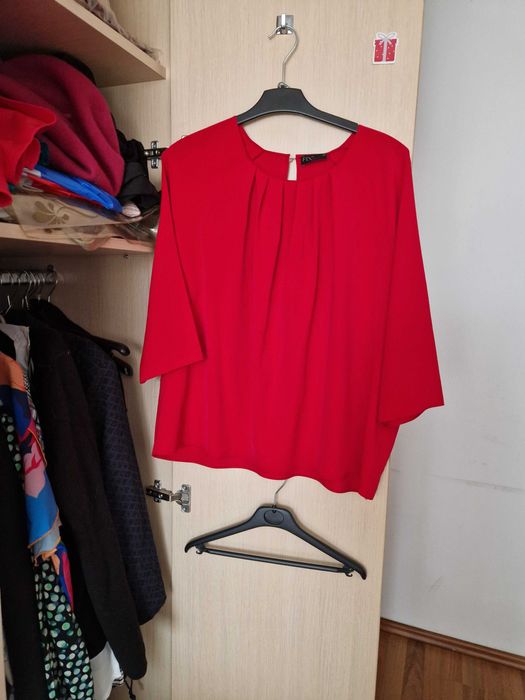 Bluza dama rosie , FixFashion , mas 46/48