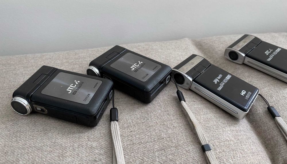 Lot de 6 camere video FullHD digitale diverse defecte JTC si Jay-Tech