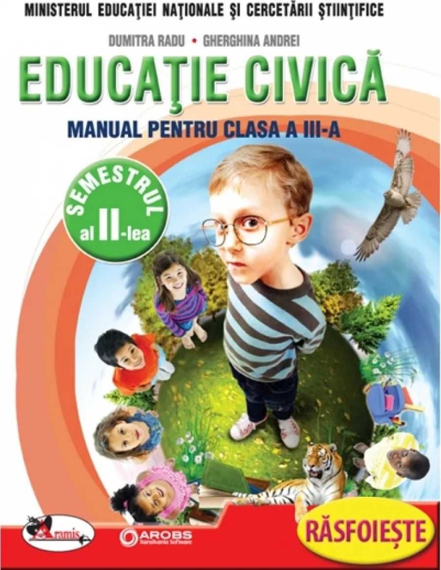 Educatie civica clasa 3 sem. 2 + CD