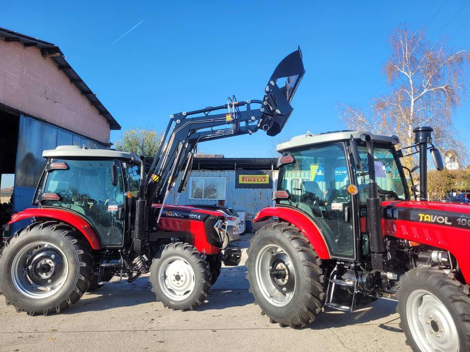 ТРАКТОР 4Х4,нов,100 кс,климатик,наличен може и челен товарач