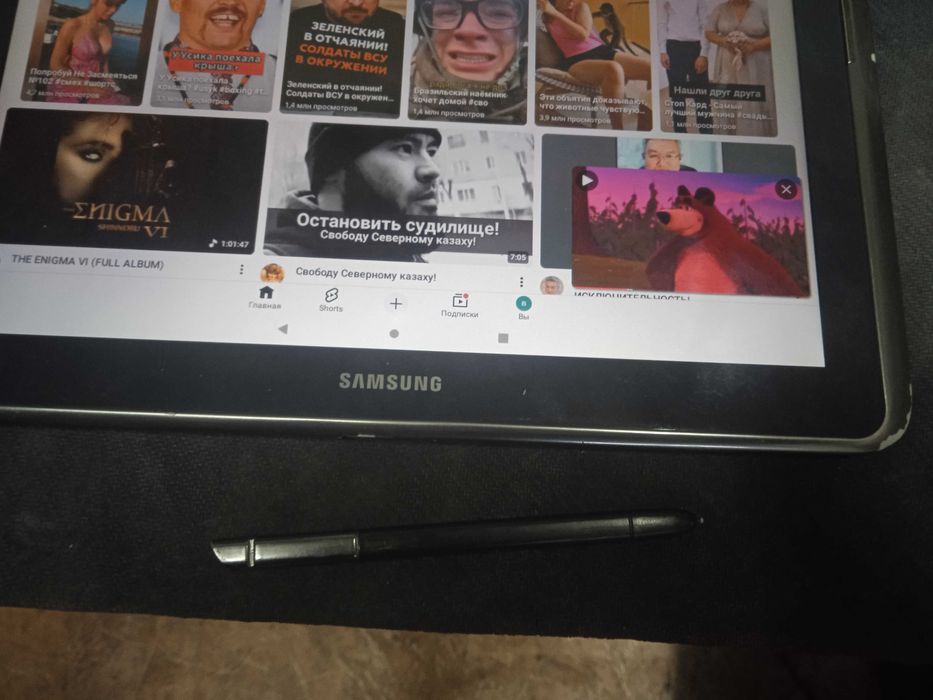 планшет Самсунг 10.1 дюйм Ютуб вайФай кино Симка 3G, блютуз