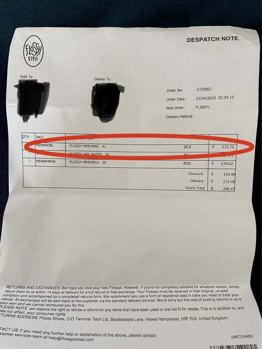 Flossy Shoes Men Spain