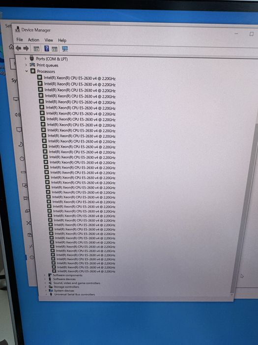 Custom PC 2xCPU Intel Xeon E5-2630 64Gb DDR4