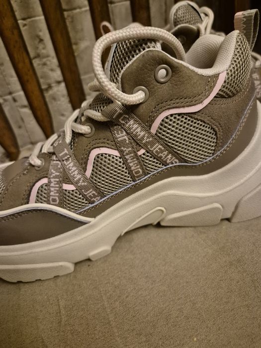 Adidasi tip ghetuta Tommy Hilfiger