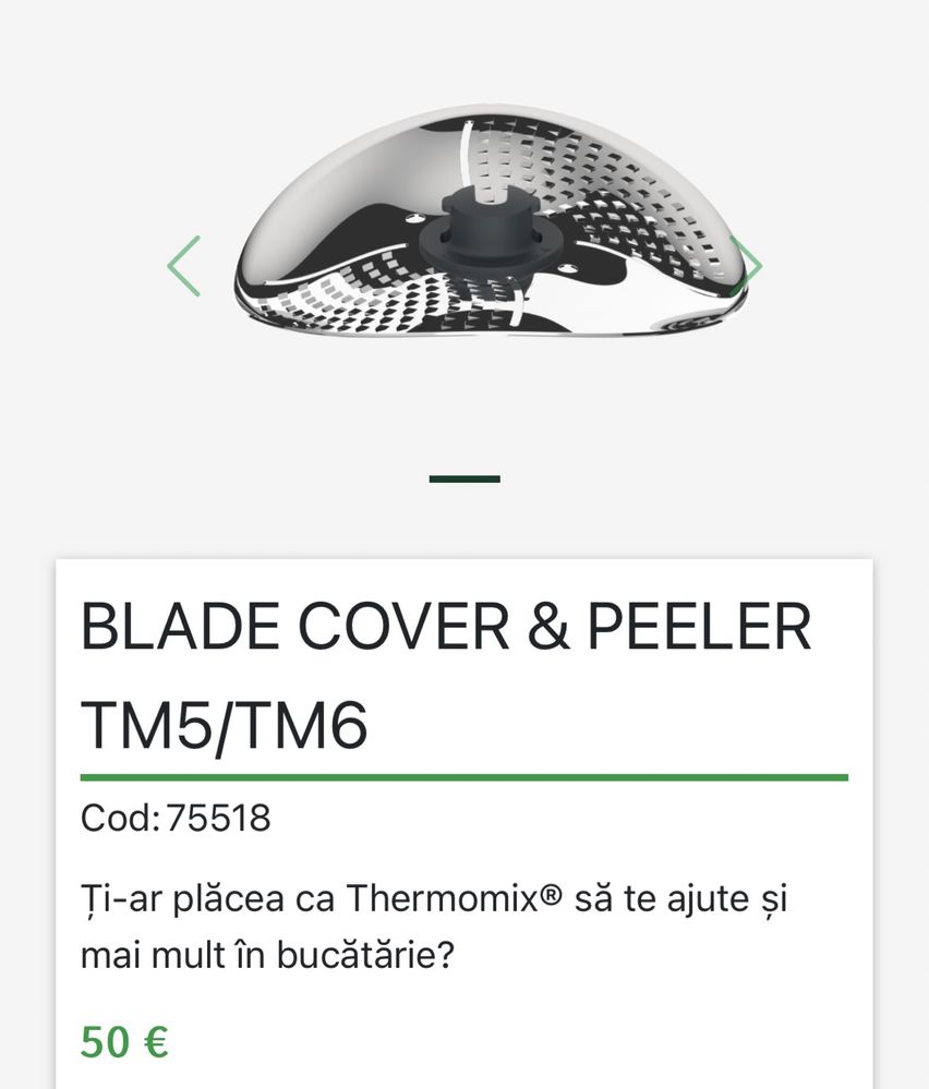 Blade cover TM5/TM6 si Protectie blade