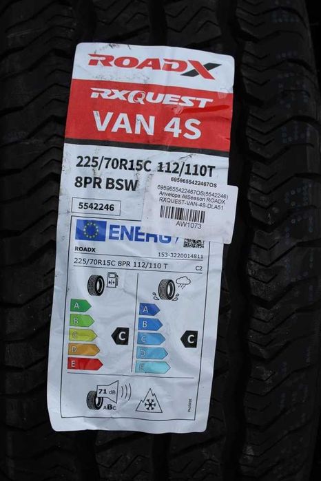 Anvelope noi 225/70 R15C ROADX, All Season
