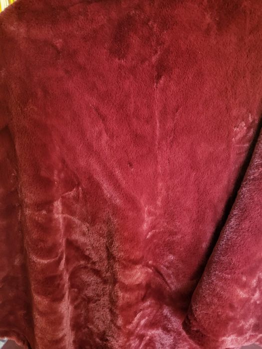 Poncho călduroasă universal bordox