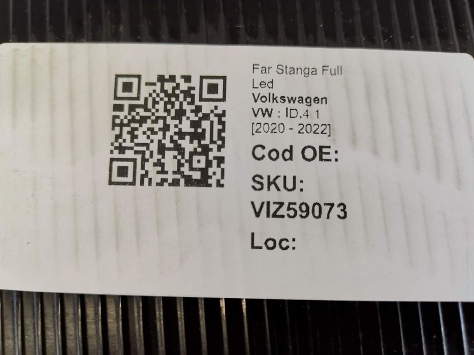 Far Stanga Full Led Volkswagen VW  ID.4 1 2020 2021 2022 Original In S