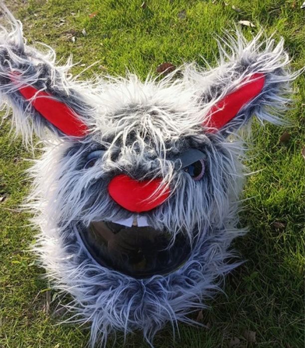 Huse amuzante pentru casca moto