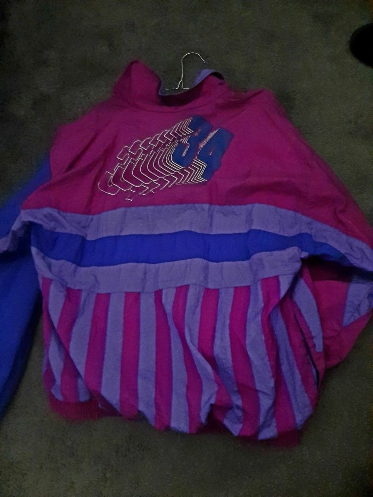 windbreaker roz cu mov