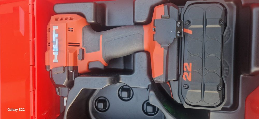 Hilti pistol de impact, ancora chimica