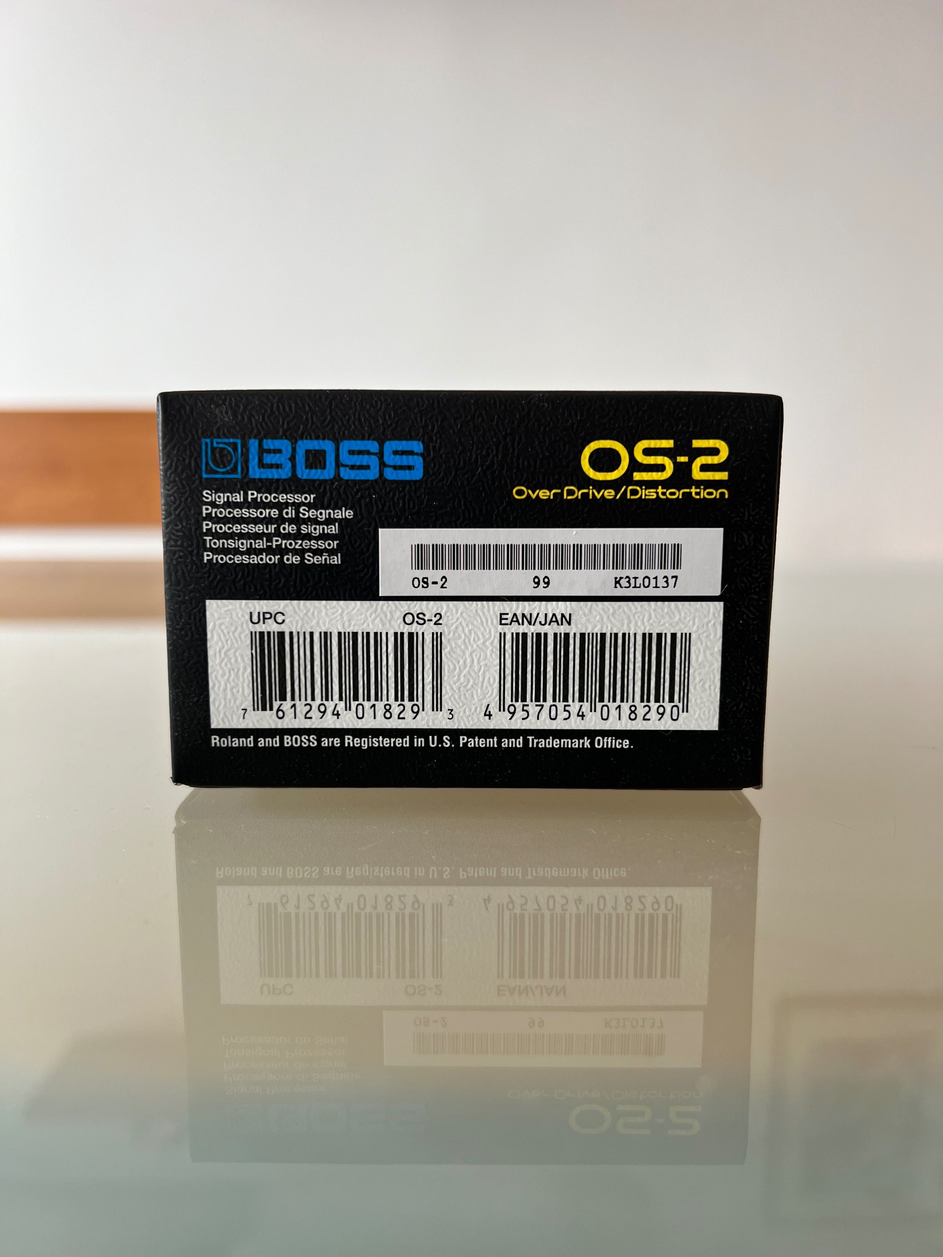 Педал за ел. китара BOSS OS-2 Overdrive/Distortion Pedal