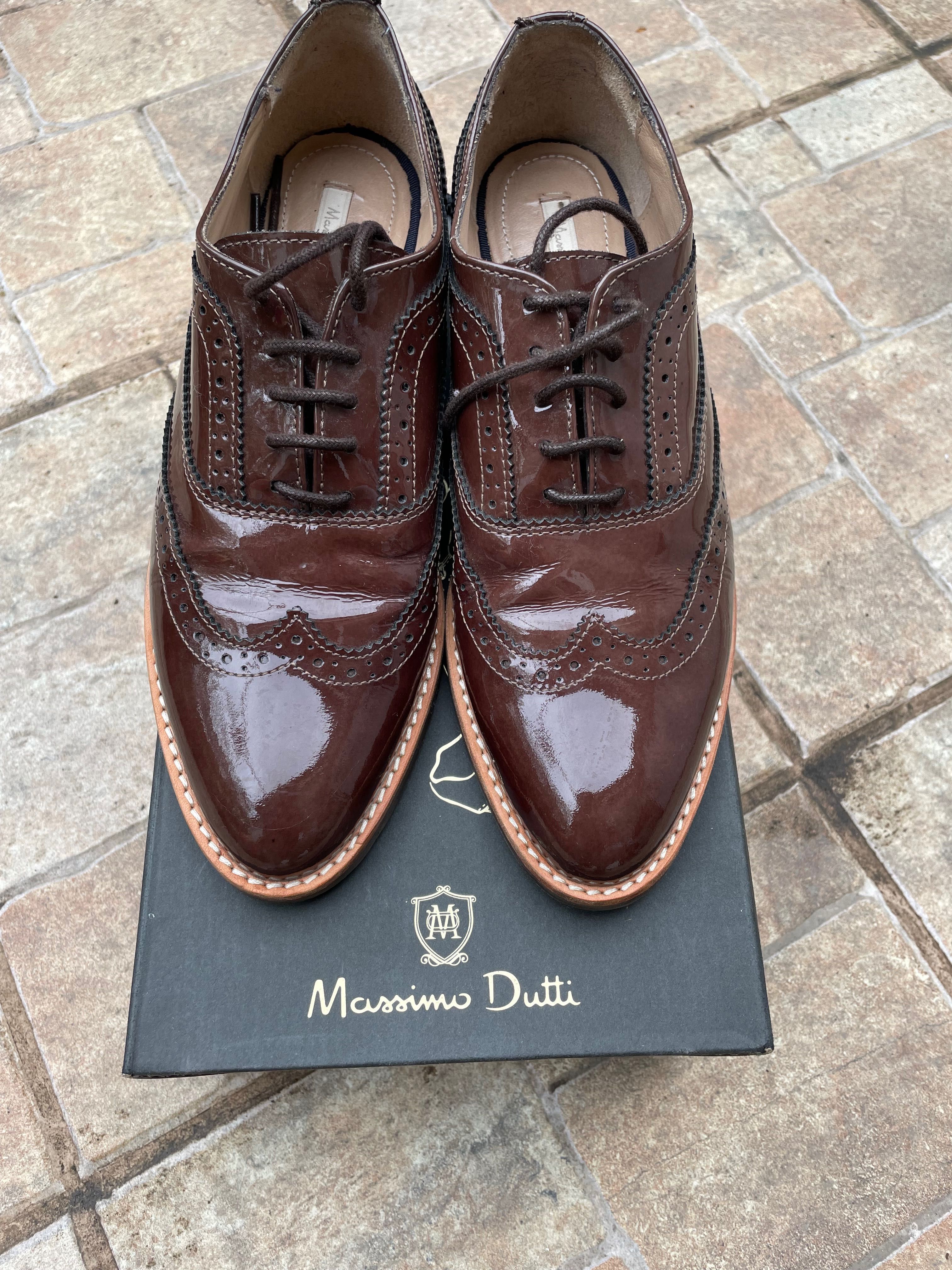 Oxford обувки Massimo Dutti