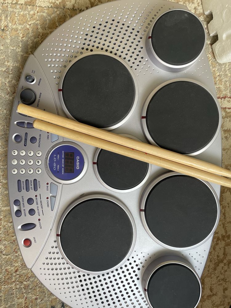 Casio Ld-80 электронные барабаны