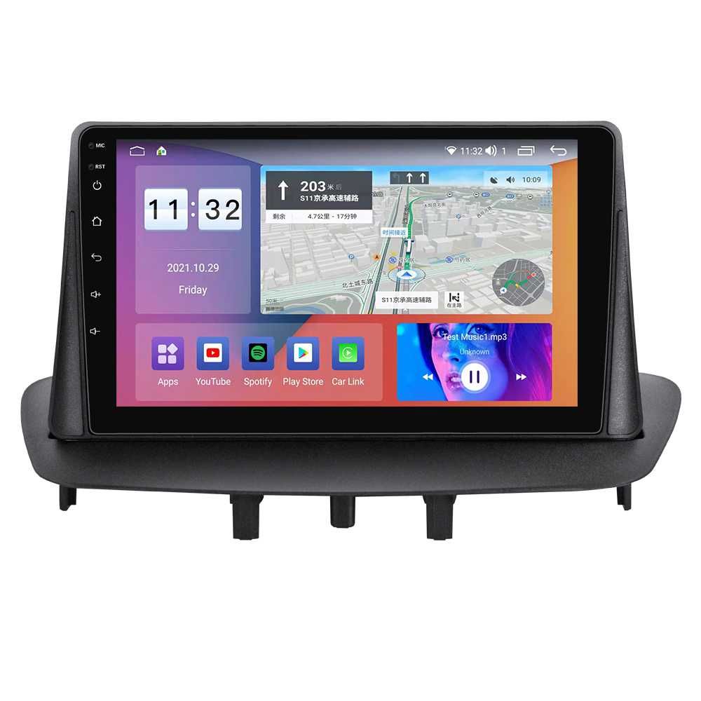 Navigatie Renault Megane 3 2008-2014, 9INCH 4+64GB RAM, Android 12