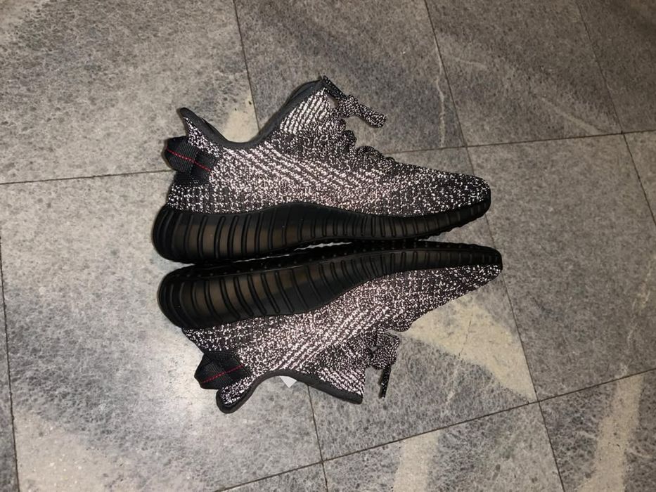 Yeezy 350 Black Reflective | Чисто нови