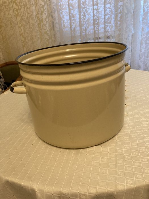 Кострюля эмплированная, Российская, 25л.