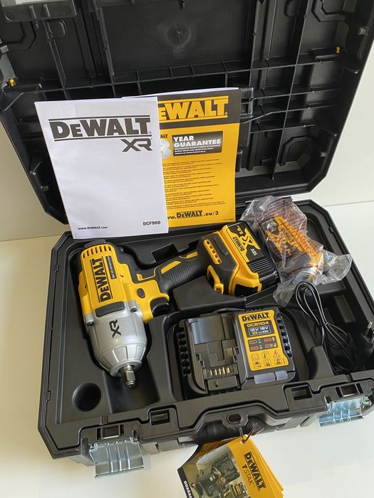 Акумулаторен Безчетков Гайковерт  DeWALT DCF900P2T 18V 1898 Nm