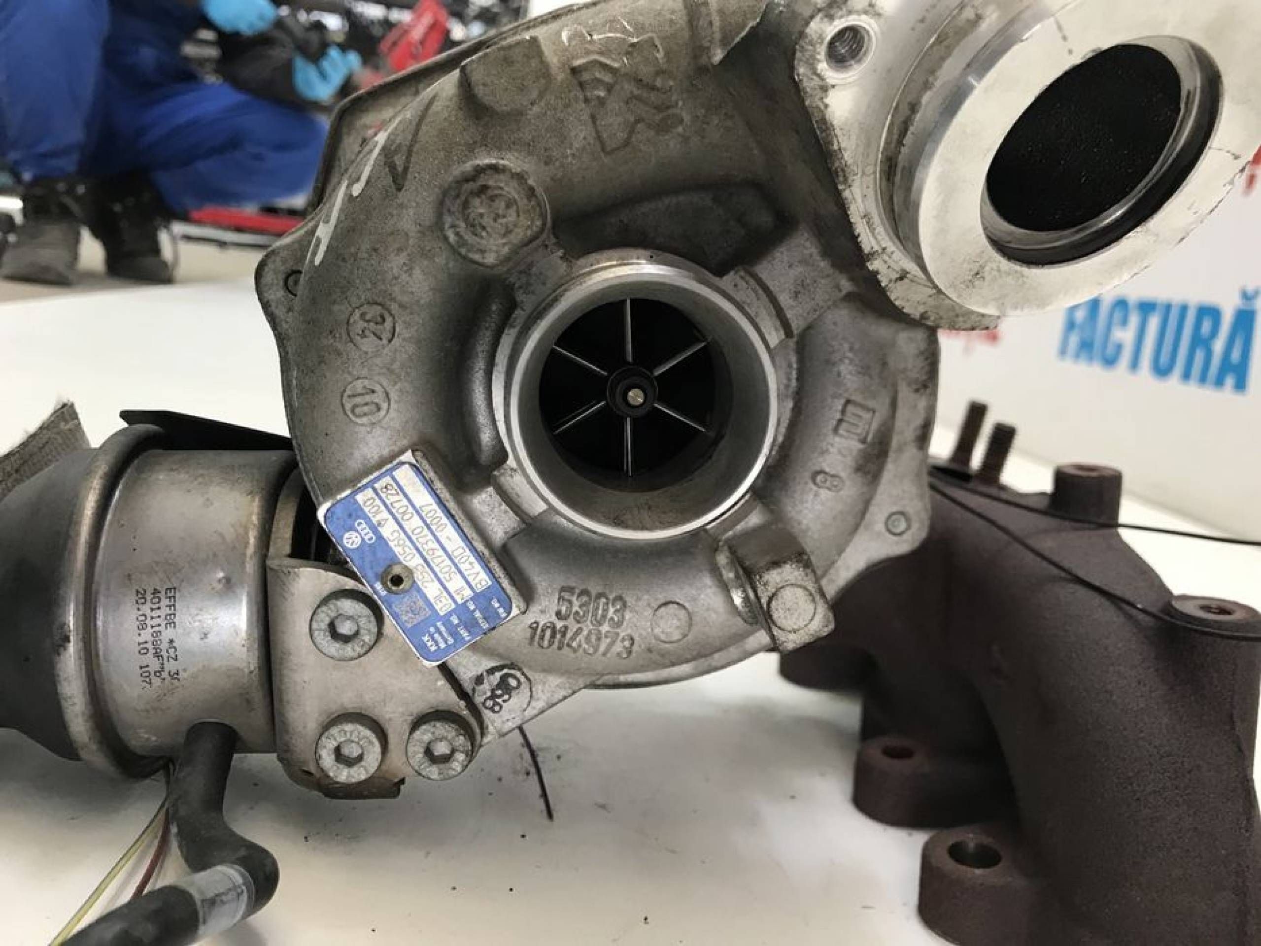 Turbina 2.0 CFF CFH 140 CP Passat B6 B7 Golf 6 Jetta Tiguan Touran A3
