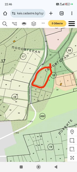 Продава се Парцел в с. Беляковец, Област Велико Търново - 27450 кв.м за 1 €/кв.м - Снимка #2