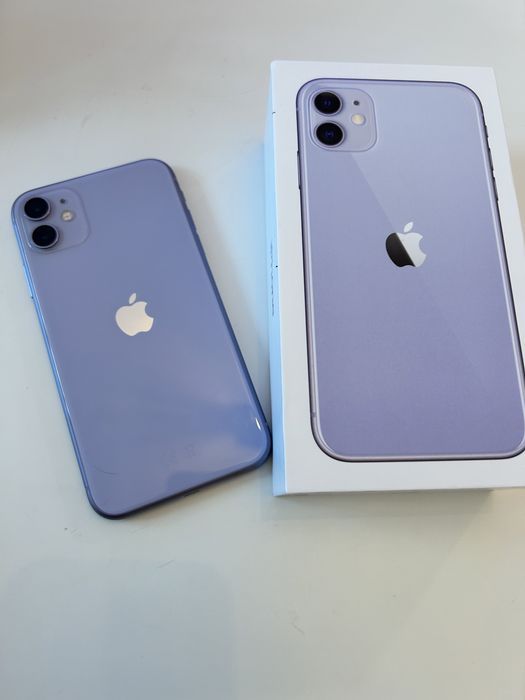Нова цена! Iphone 11 - виолетов 128 gb purple