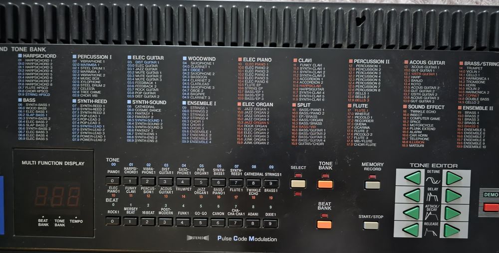 Orga Tone Bank CASIO