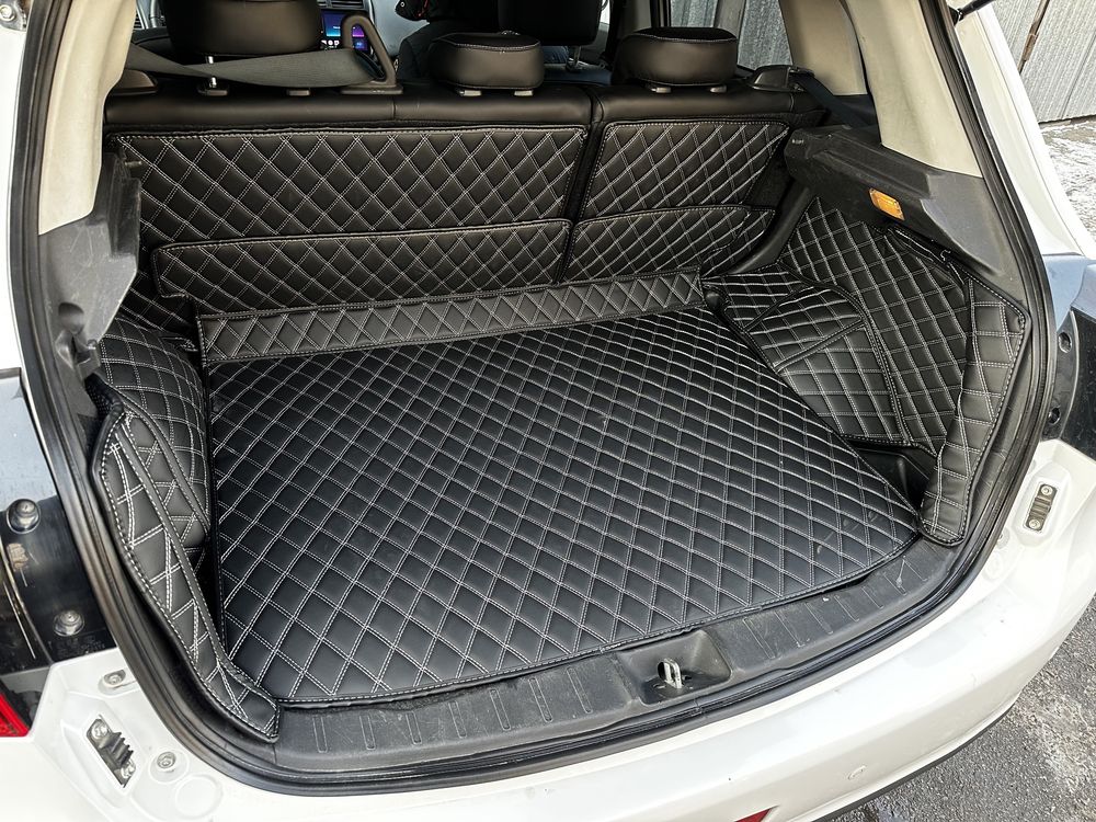 ASX Mitsubishi багажник 3д полики / 3д ковры