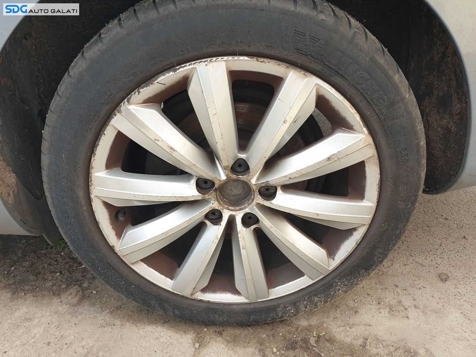 Set 4 Jante Roti Aliaj 235 45 17 R17 5x112 7.5Jx17H2 ET47 Skoda Superb 1 2002 - 2008 [0406]
