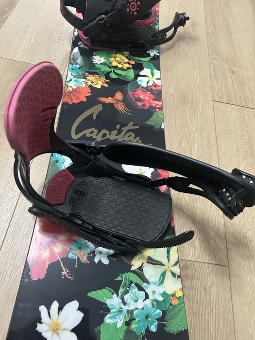 Placa snowboard all mountain capita birds of a feather 148