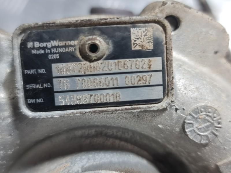 Turbo Mercedes C-Class W205 1.6 cdti 85 kw; 1.6 dci 96 kw; 1.6dci 66 k