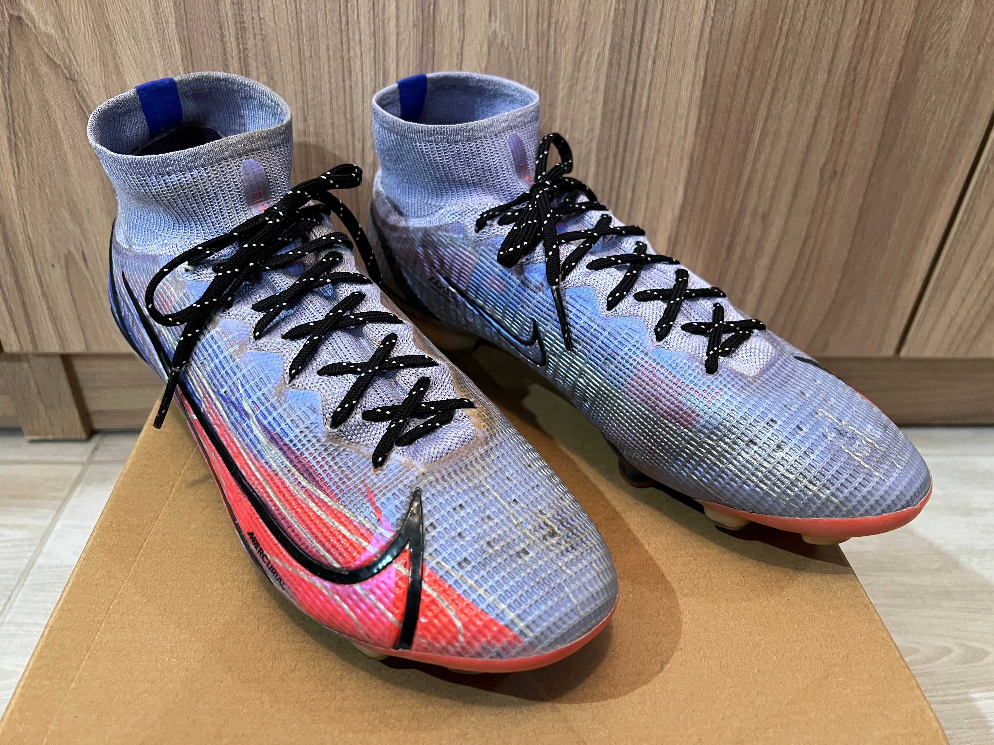 nike mercurial vapor SUPERFLY 8 ACC Mbappe бутонки ,калеври номер 42,5