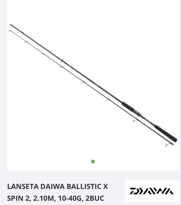 lanseata daiwa ballistic X SPIN + MULINETA DAIWA BALLISTIC MQ LT