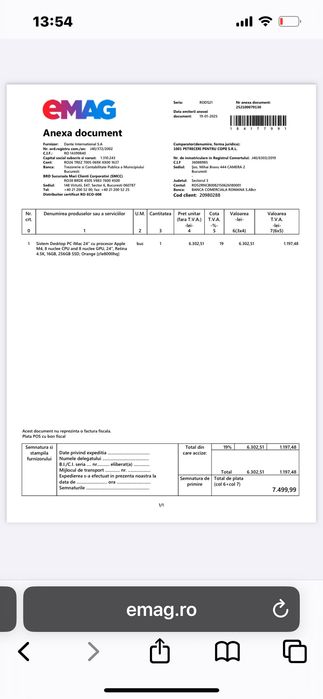 Imac All in one calculator