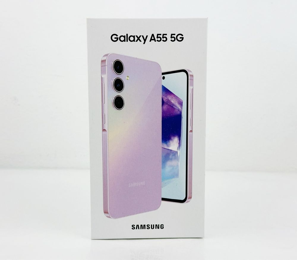 НОВ! Samsung Galaxy A55 5G 256GB Light Violet 2г. Гаранция!