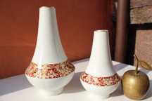 Set 2 vase flori portelan de colectie SCHERZER, BAVARIA-GERMANY