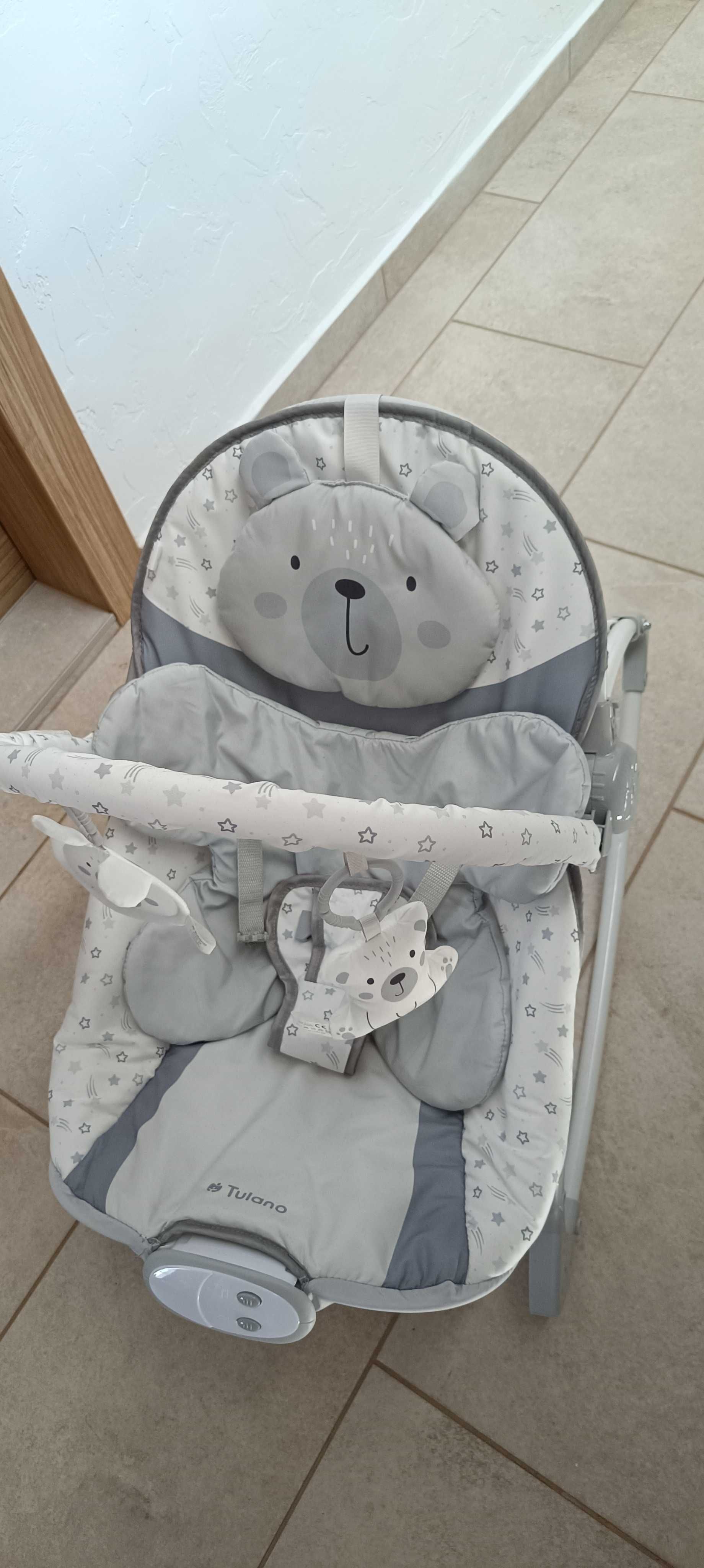 Бебешка и детска люлка и стол 2 в 1 Tulano Cloe 35 Bear, 0-9 кг