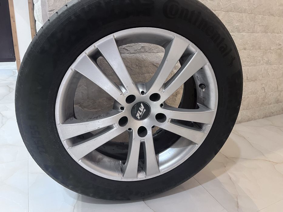 Jante de aluminiu BMW INSIGNIA 5x120 cauciucuri Continental 225/55 R17