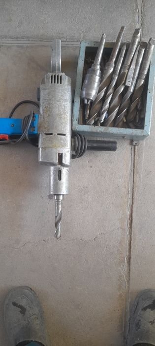 Мощная дрель под конус Морзе ,дрель под конические  сверла.