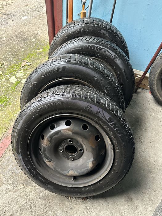 185/65 r15 M+S iarna jante 4x100