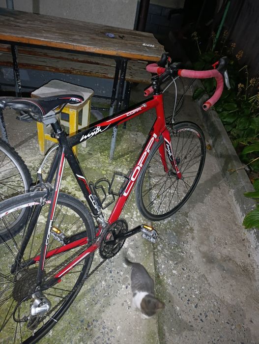 Bicicletă de șosea COPPI Myth – Shimano Sora, roți 28", aluminiu