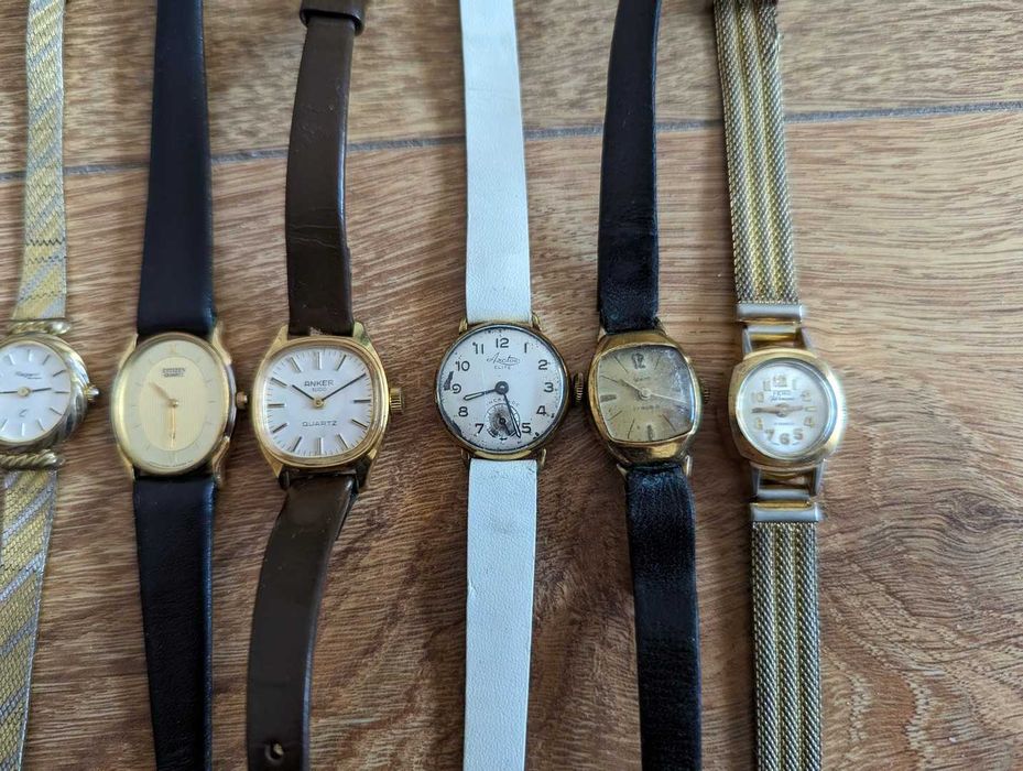 Lot de 17 Ceasuri de mana, Citizen, Orient, 250 lei toate