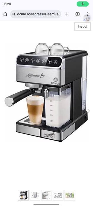 Vand expresor semiautomat