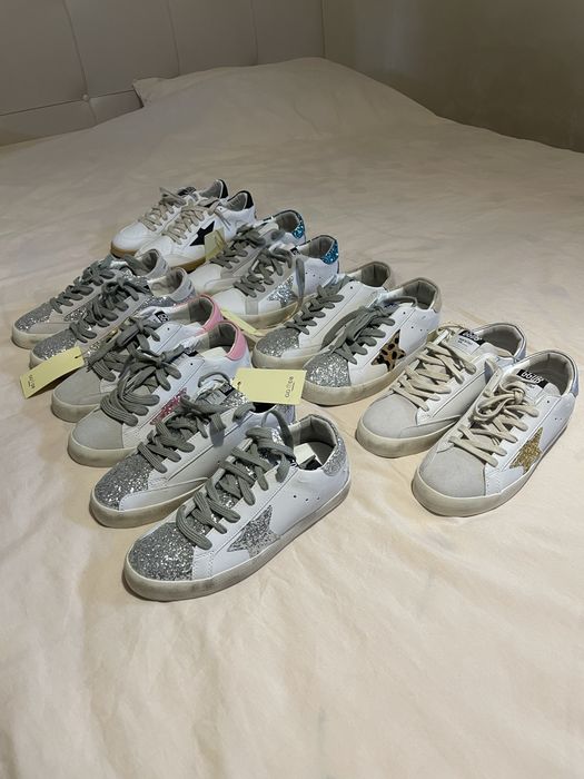 Adidasi dama golden goose