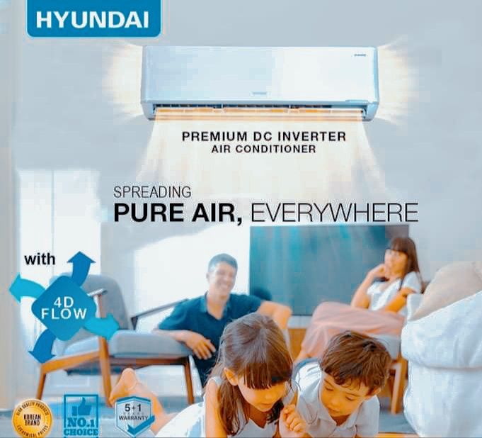 new (09) Кондиционер HYUNDAI Smart DC INVERTER Premium (9000BTU)