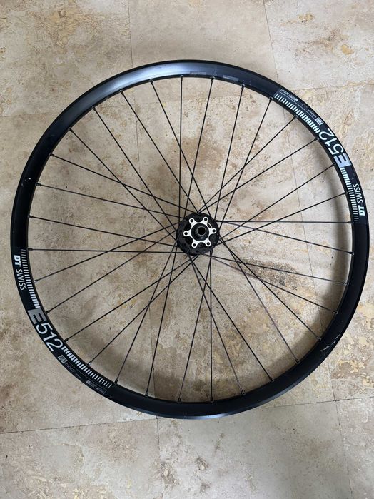 Roata MTB 27,5 Janta DT Swiss E512 25mm, butuc Novatec disc, caseta HG
