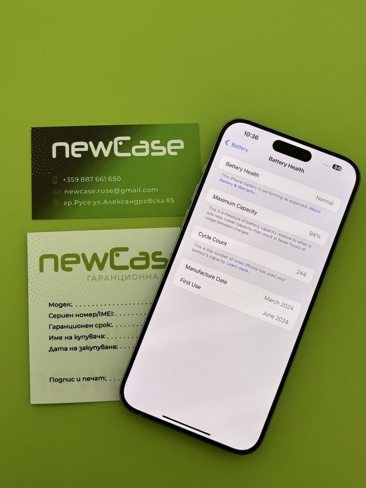 IPhone 15 Pro Max 256 GB White Titanium