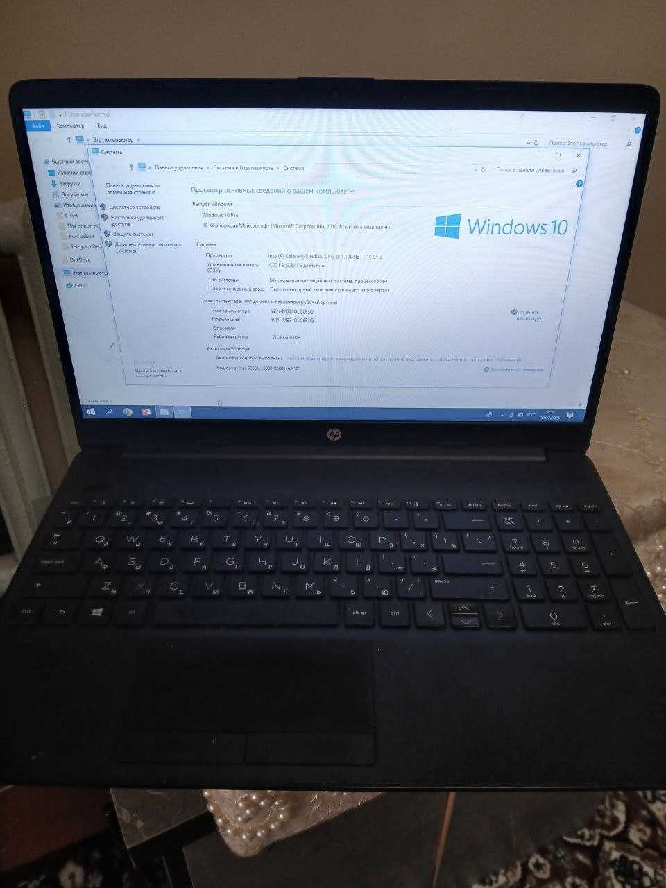 Noutbook Hp Windows 10