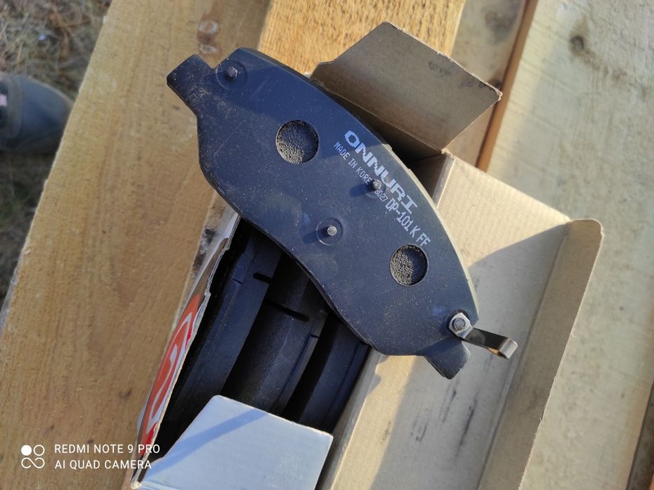 Колодки тормозные Santa Fe.