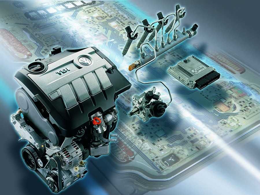 Блоки управления двигателя