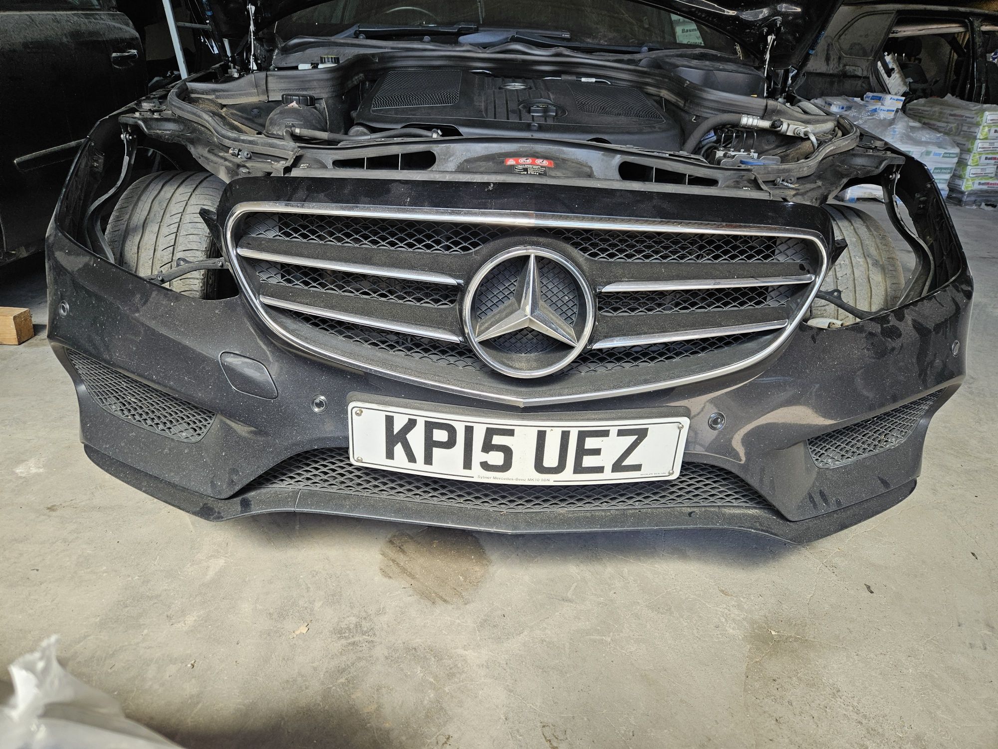 Предна броня Amg line зс Мерцедес Е клас w212 facelift